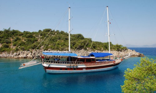 Turkey yacht charter (Blue cruise) in Gulf of Gocek