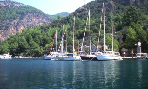 Blue Cruise thru Ekincik, Dalyan and Caunos