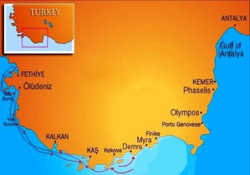 Fethiye-Kekova Yacht Cruise