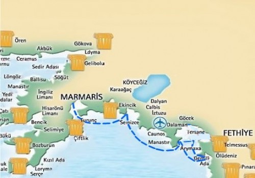 Fethiye-Marmaris Mini Blue Cruise