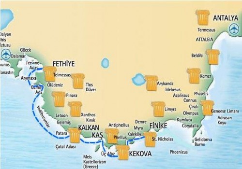 Olympos-Fethiye Mini Blue Cruise